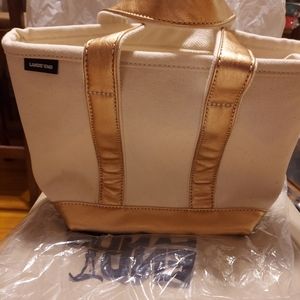 Lands' End Tote Natural/Rose Gold